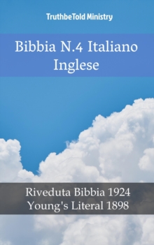 Image for Bibbia N.4 Italiano Inglese: Riveduta Bibbia 1924 - Young's Literal 1898.