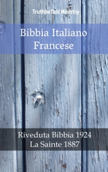 Image for Bibbia Italiano Francese: Riveduta Bibbia 1924 - La Sainte 1887.