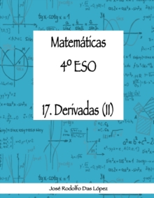 Image for Matem?ticas 4? ESO - 17. Derivadas (II)