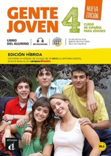 Gente joven Nueva edicion 4 Ed. hibrida Libro del alumno + audio. B1