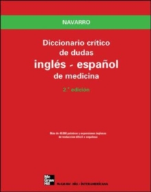 Image for Diccionario Critico De Dudas Ingles-Espanol De Medicina