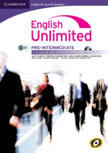 Image for English Unlimited for Spanish Speakers Pre-intermediate Coursebook with E-portfolio