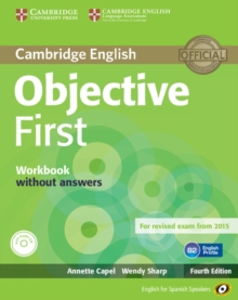 Image for Objective First for Spanish Speakers Workbook without Answers with Audio CD