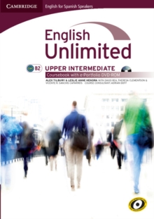 Image for English Unlimited for Spanish Speakers Upper Intermediate Coursebook with E-portfolio