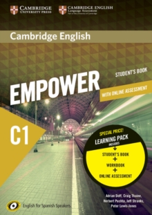 Image for Cambridge English Empower for Spanish Speakers C1 Learning Pack (Student's Book with Online Assessment and Practice and Workbook)