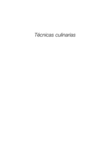 Image for Tecnicas culinarias