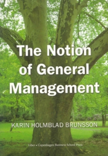 Notion of General Management