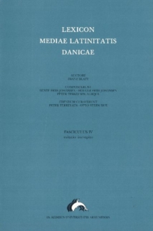 Image for Lexicon Mediae Latinitatis Danicae 4