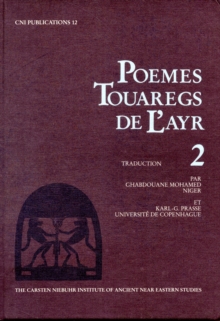 Image for Poemes Touaregs de l'Ayr, 2