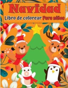 Image for Libro para colorear de Navidad Santa Claus para ninos