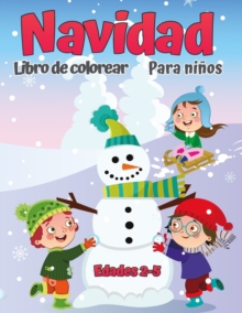 Image for Libro para colorear de Navidad para ninos de 2 a 5 anos.