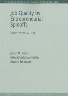 Job Quality by Entrepreneurial Spinoffs