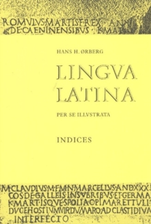 Image for Lingua Latina - Indices