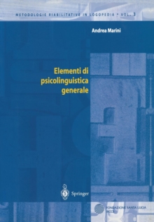 Image for Elementi di psicolinguistica generale