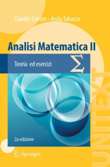 Image for Analisi Matematica II: Teoria ed esercizi
