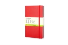 Moleskine Large Plain Hardcover Notebook Red