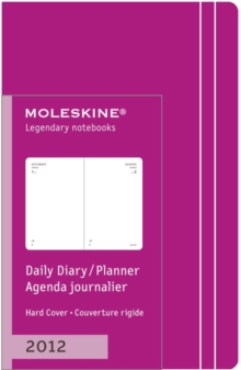 Image for Moleskine Extra Small Dark Pink Daily Diary 12 Month Hard 2012