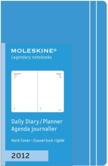 Image for 2012 Moleskine Extra Small Sky Blue Daily Diary 12 Month Hard