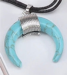 Amulet Pendant – Teal Magnesite