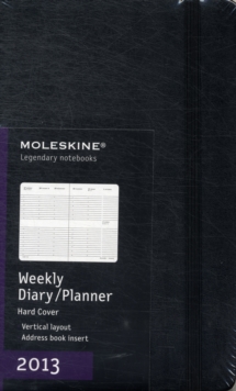 Image for Moleskine Large Diary Weekly Vertical Hard