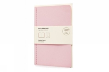 Moleskine Note Card With Envelope - Large Peach Blossom Pink