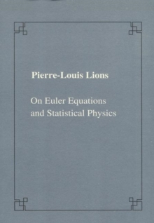 Image for On Euler equation and statistical physics