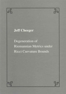 Image for Degeneration of Riemannian metrics under Ricci curvature bounds