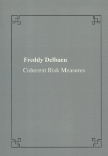 Image for Coherent risk measures