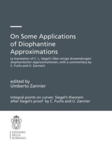 Image for On Some Applications of Diophantine Approximations