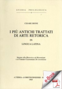 Image for I Piu Antichi Trattati Di Arte Retorica in Lingua Latina
