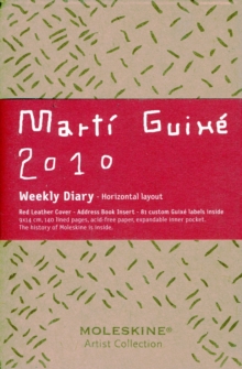 Image for Moleskine Artist Collection Marti Guixe Weekly Planner: Small