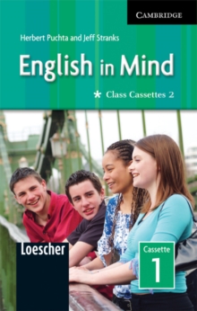 Image for English in Mind 2 Class Cassettes Italian edition