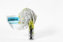 Image for London Crumpled City Map
