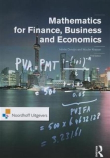 Image for Mathematics for finance, business and economics