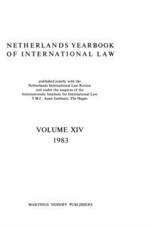 Image for Netherlands Yearbook of International Law 1983
