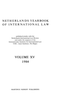 Image for Netherlands Year Book of International Law