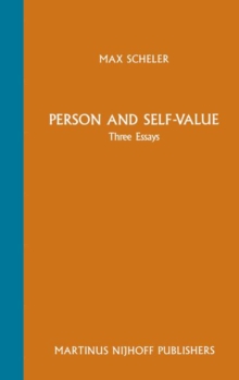 Image for Person and Self-Value