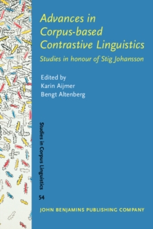 Image for Advances in Corpus-based Contrastive Linguistics