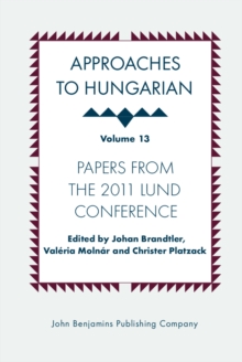 Image for Approaches to Hungarian