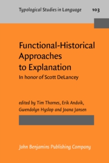 Image for Functional-Historical Approaches to Explanation