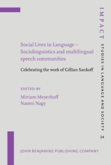 Image for Social Lives in Language - Sociolinguistics and multilingual speech communities