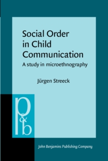 Image for Social Order in Child Communication