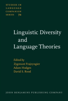 Image for Linguistic  Diversity and Language Theories