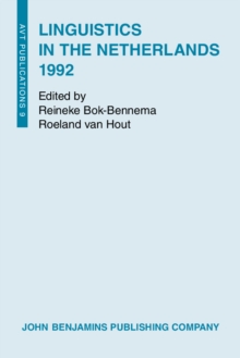 Image for Linguistics in the Netherlands 1992
