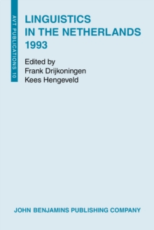 Image for Linguistics in the Netherlands 1993