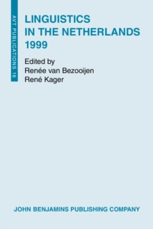 Image for Linguistics in the Netherlands 1999