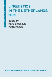 Image for Linguistics in the Netherlands 2002