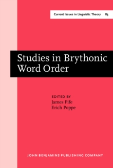 Image for Studies in Brythonic Word Order