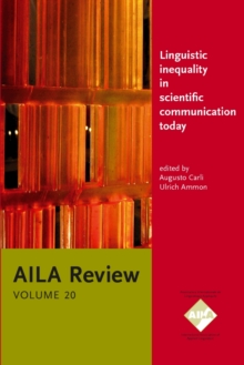 Image for Linguistic inequality in scientific communication today