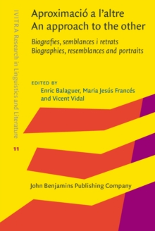 Image for Aproximacio a l'altre / An approach to the other